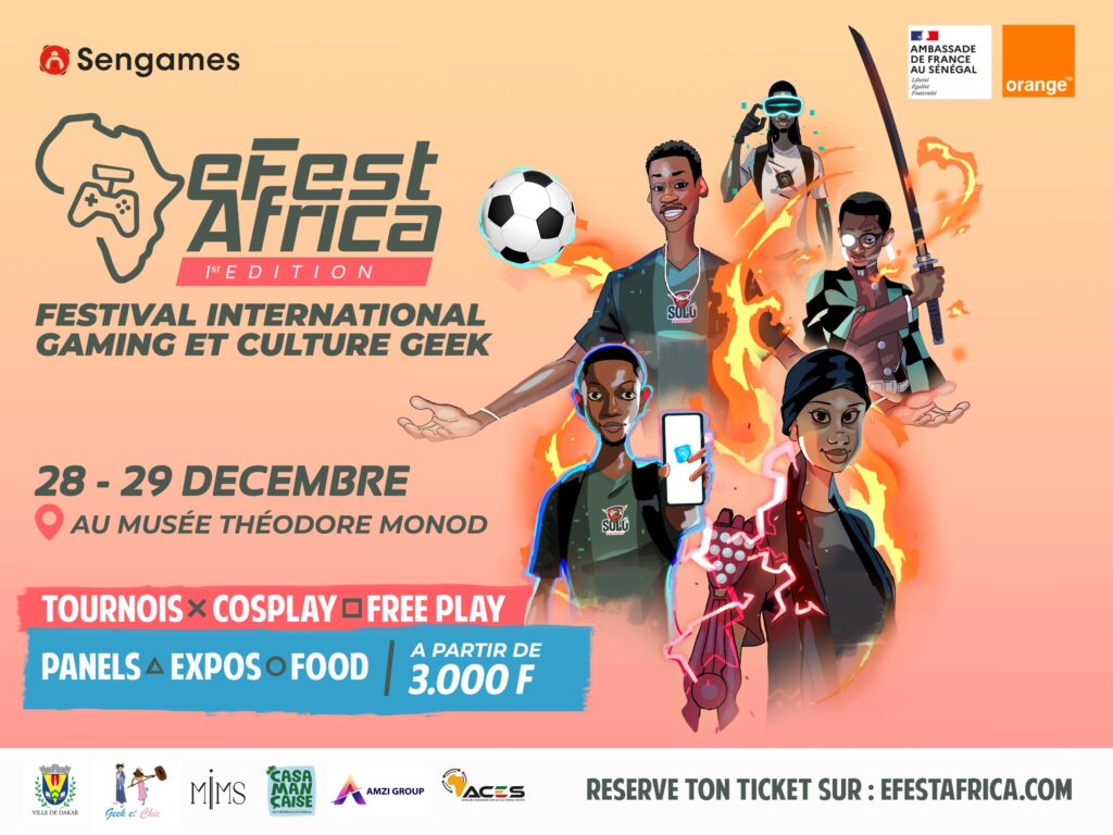 E-Fest Africa 2024: Where Gaming and Geek Culture Converge in Dakar