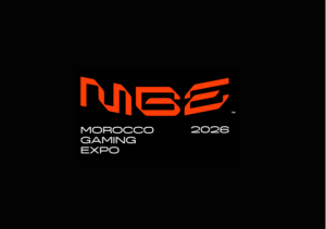 Crowded esports and gaming convention floor at Morocco Gaming Expo 2026 in Rabat featuring African developers, gamers, and cosplay showcases