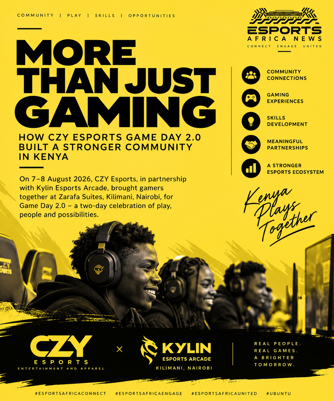 Beyond the Screens: What CZY Esports Game Day 2.0 Built for Kenya’s Gaming Community